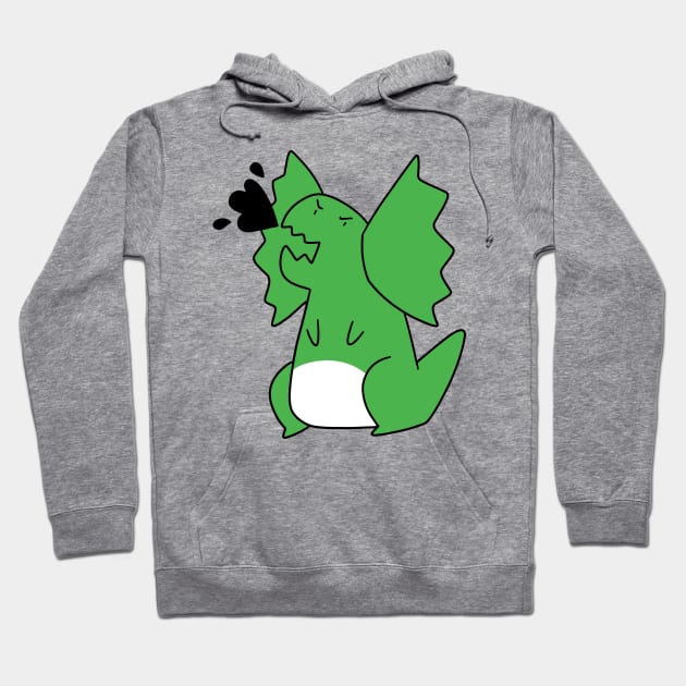 Acid Spitting Dilophosaurus Hoodie by saradaboru